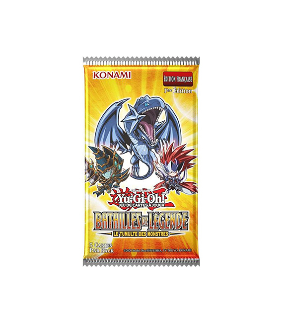 YU-GI-OH tripack Batailles de Légende LE TUMULTE DES MONSTRES – Image 2