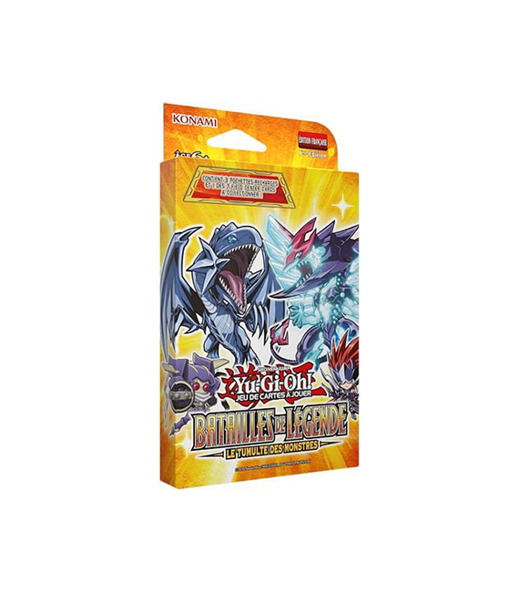 YU-GI-OH tripack Batailles de Légende LE TUMULTE DES MONSTRES