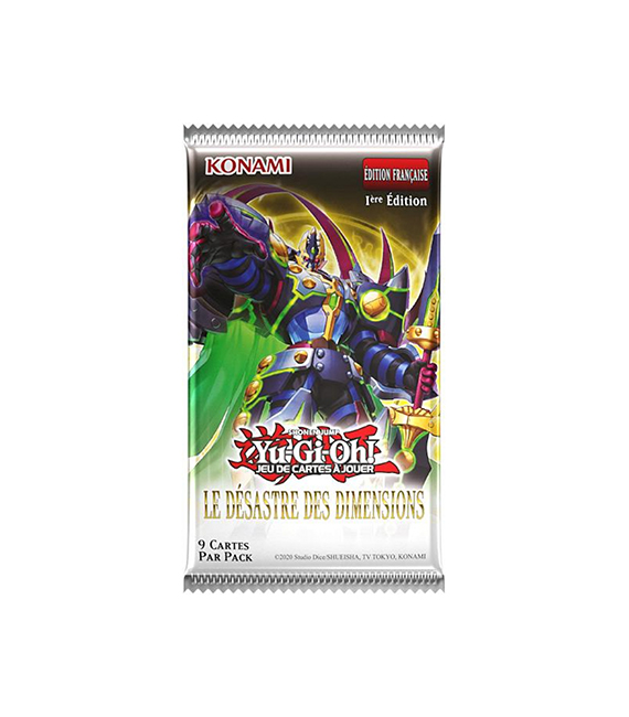 YU-GI-OH tripack LE DESASTRE DES DIMENSIONS – Image 2