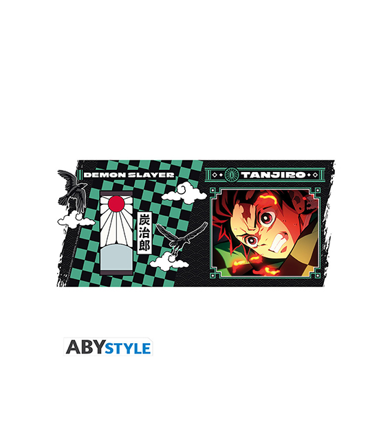 DEMON SLAYER mug 460ml TANJIRO noir & vert – Image 3