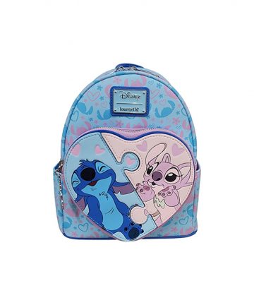 DISNEY Loungefly mini sac à dos STITCH & ANGEL