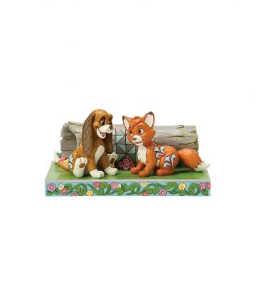 DISNEY Traditions diorama ROX & ROUKY 6017858