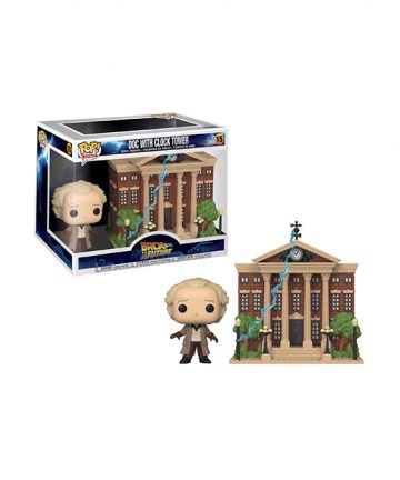 FUNKO POP Town Back to the Future DOC with clock tower 15