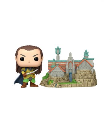 FUNKO POP Town Lord of the Rings ELROND with Rivendell 1747