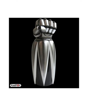 GOLDORAK réplique METEO PUNCH noir & argent 50cm (500ex)