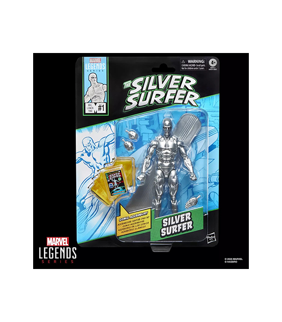 MARVEL LEGENDS figurine SILVER SURFER 15cm