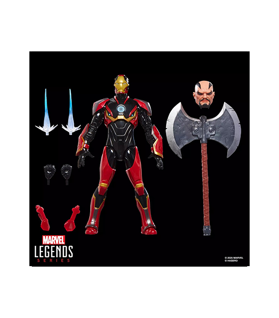 MARVEL LEGENDS figurine IRON MAN (MARK 72) 15cm – Image 3