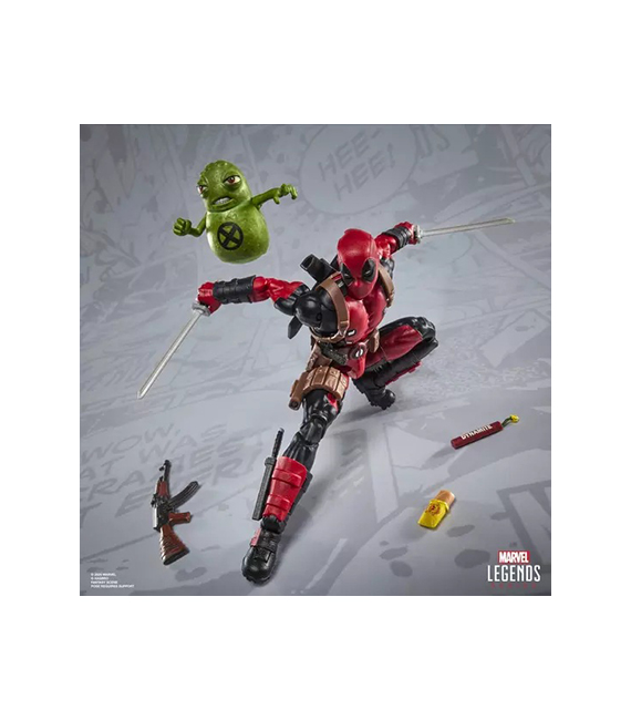 MARVEL LEGENDS maximum series figurine DEADPOOL with Doop 15cm – Image 2