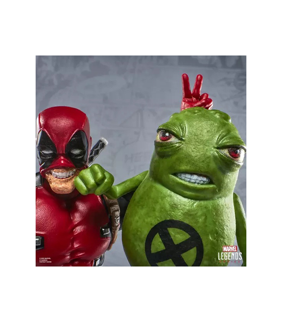 MARVEL LEGENDS maximum series figurine DEADPOOL with Doop 15cm – Image 3