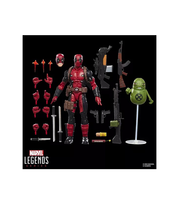 MARVEL LEGENDS maximum series figurine DEADPOOL with Doop 15cm – Image 4