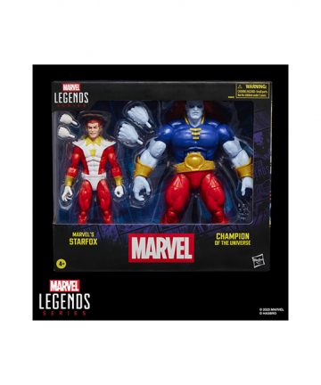 MARVEL LEGENDS X-Men pack STARFOX & CHAMPION of the Universe