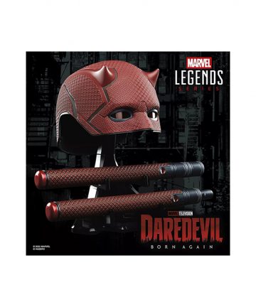 MARVEL LEGENDS réplique MASQUE & BILLY CLUB DAREDEVIL