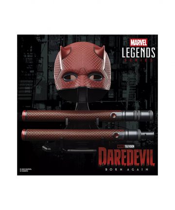 MARVEL LEGENDS réplique MASQUE & BILLY CLUB DAREDEVIL