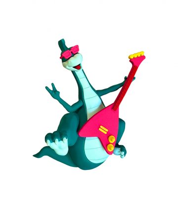 DENVER Le Dernier Dinosaure figurine GOMU GOMU 11cm