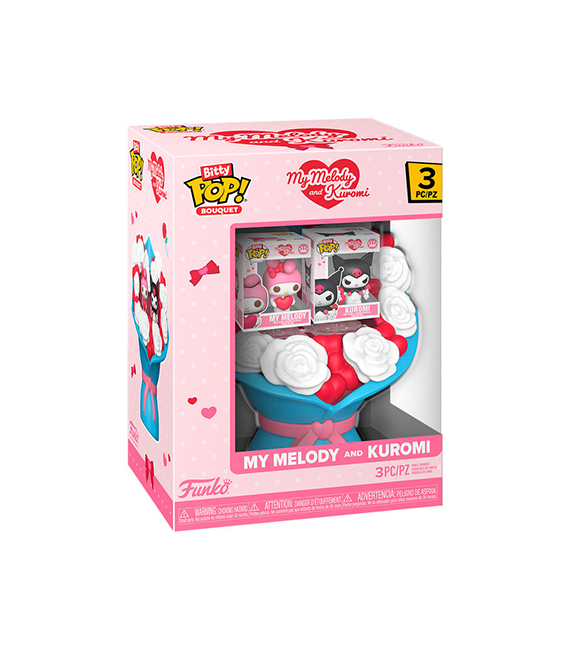 FUNKO Bitty Pop Bouquet Sanrio MY MELODY & KUROMI Valentines Day – Image 2