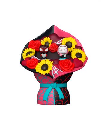 FUNKO Bitty Pop Bouquet Marvel MILES MORALES & GHOST SPIDER Valentines Day