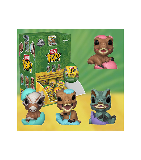 FUNKO Bitty Pop mystery eggs JURASSIC WORLD