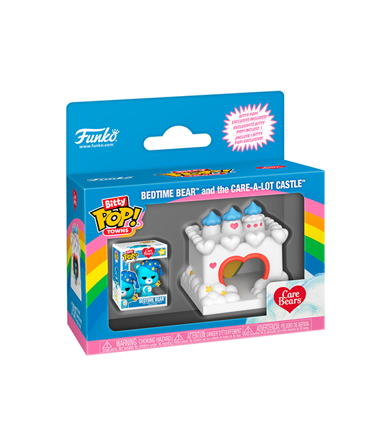 FUNKO Bitty Pop Town Care Bears BEDTIME BEAR and CARE-A-LOT CASTLE – Image 2