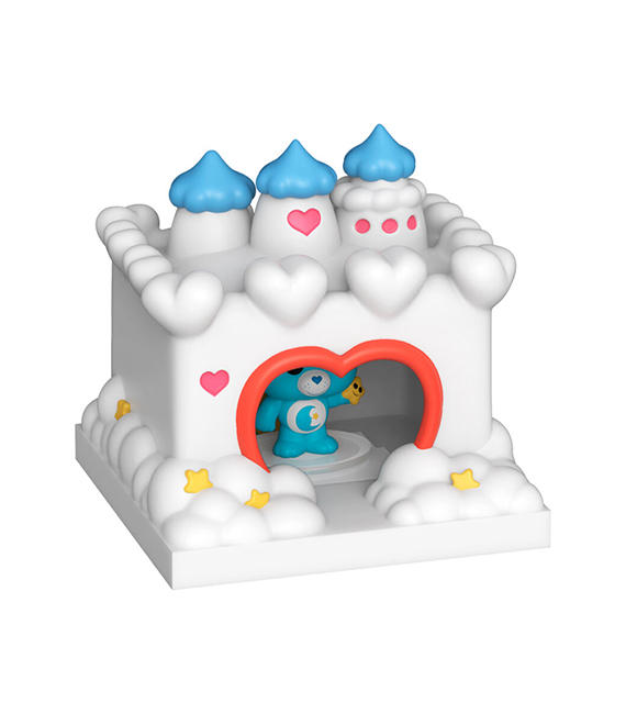 FUNKO Bitty Pop Town Care Bears BEDTIME BEAR and CARE-A-LOT CASTLE