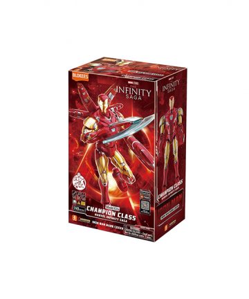 MARVEL The Infinity Saga Blokees Champion class IRON MAN Mk 85