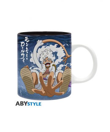 ONE PIECE mug 320ml LUFFY GEAR V (Nika)
