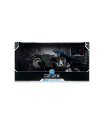 DC COMICS The Flash multiverse BATMAN with BATCYCLE