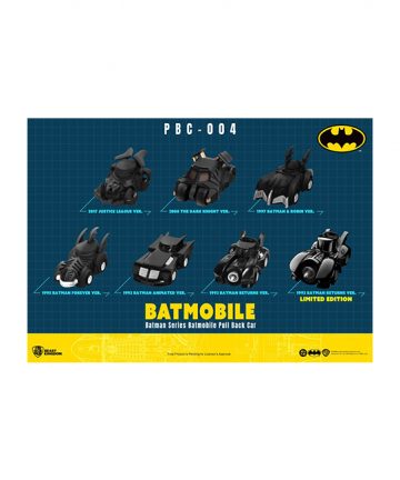 DC COMICS pull back BATMOBILE blind box