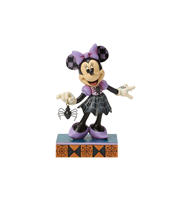 DISNEY Traditions statuette MINNIE IN SPIDER DRESS 6017939