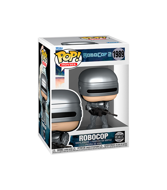 FUNKO POP Robocop 2 ROBOCOP (metallic) 1989 – Image 2