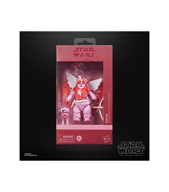STAR WARS figurine The Black Series EWOK (valentine's day edition)