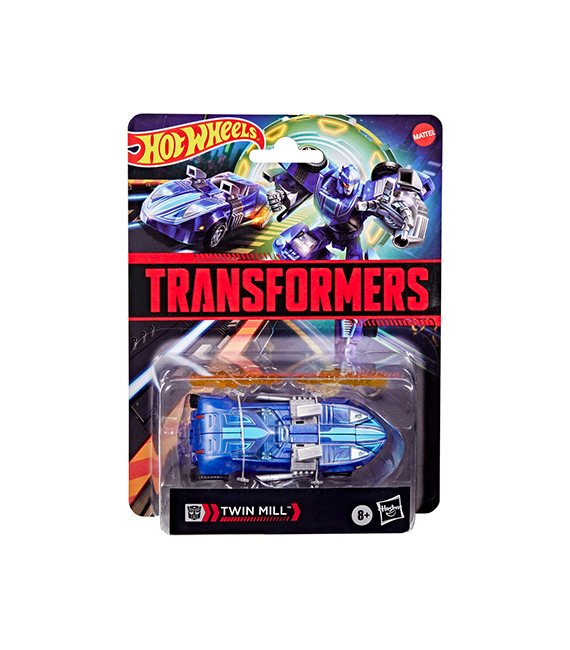 TRANSFORMERS X Hot Wheels figurine TWIN MILL 13cm