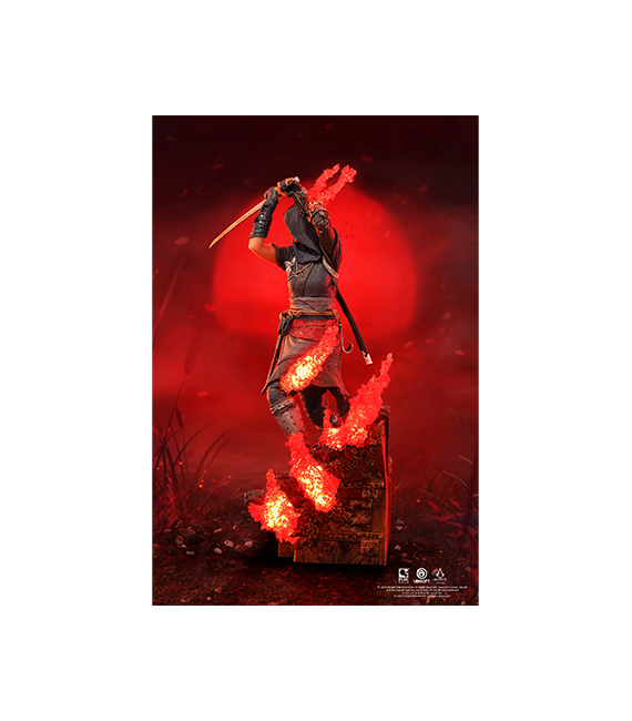 ASSASSINS CREED SHADOWS statuette Animus NAOE 27cm – Image 2