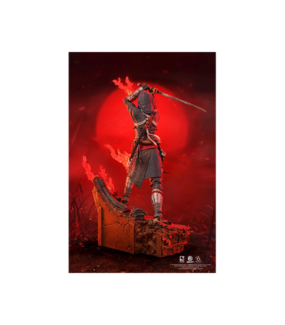 ASSASSINS CREED SHADOWS statuette Animus NAOE 27cm – Image 3