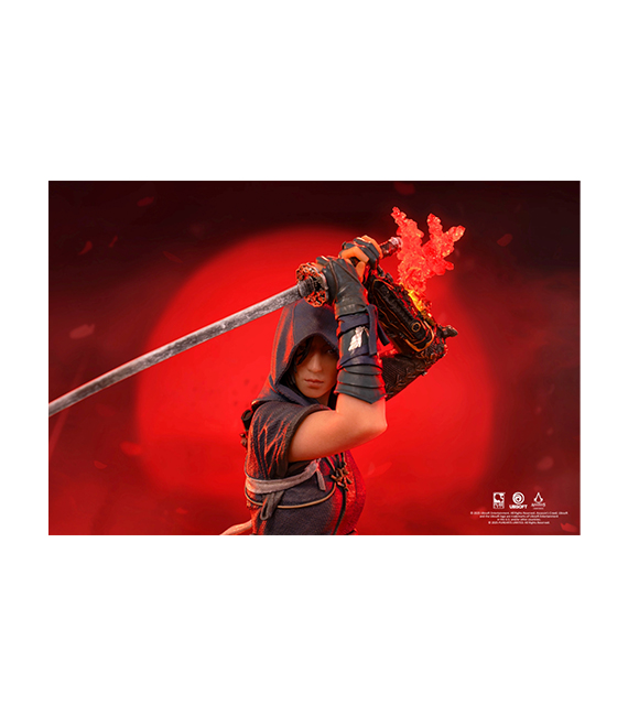 ASSASSINS CREED SHADOWS statuette Animus NAOE 27cm – Image 4