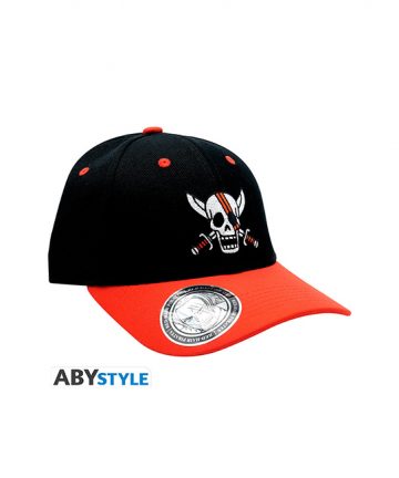 ONE PIECE casquette noir & rouge SHANKS
