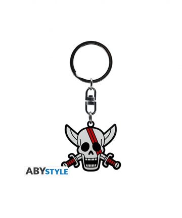 ONE PIECE porte-clés SKULL SHANKS