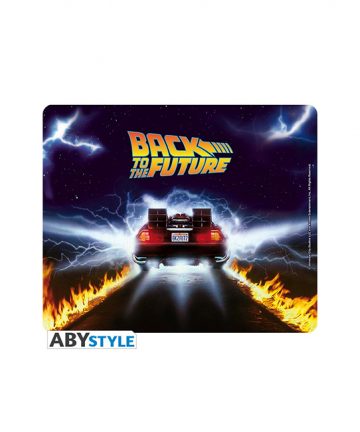 RETOUR VERS LE FUTUR tapis de souris souple DELOREAN
