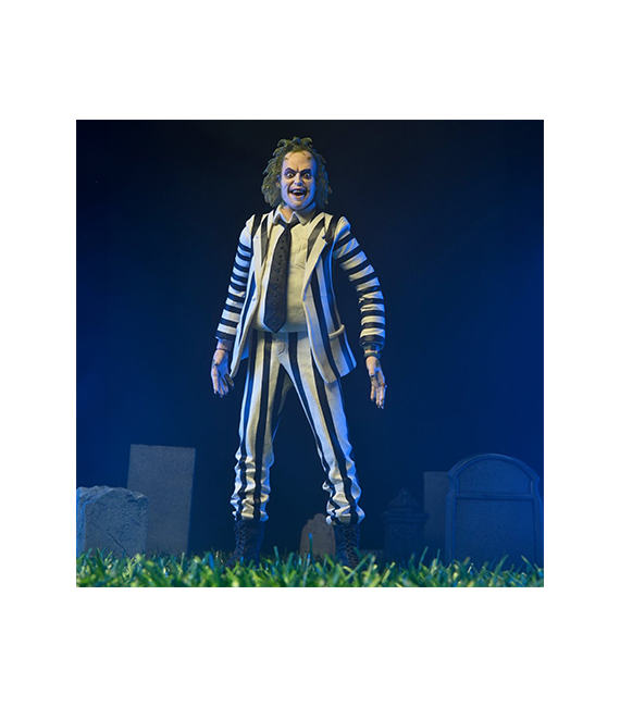 BEETLEJUICE figurine 45cm STRIPED SUIT BEETLEJUICE – Image 2