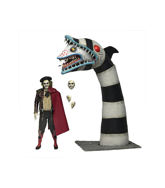 BEETLEJUICE pack figurines BEETLJUICE MATADOR & SANDSWORM