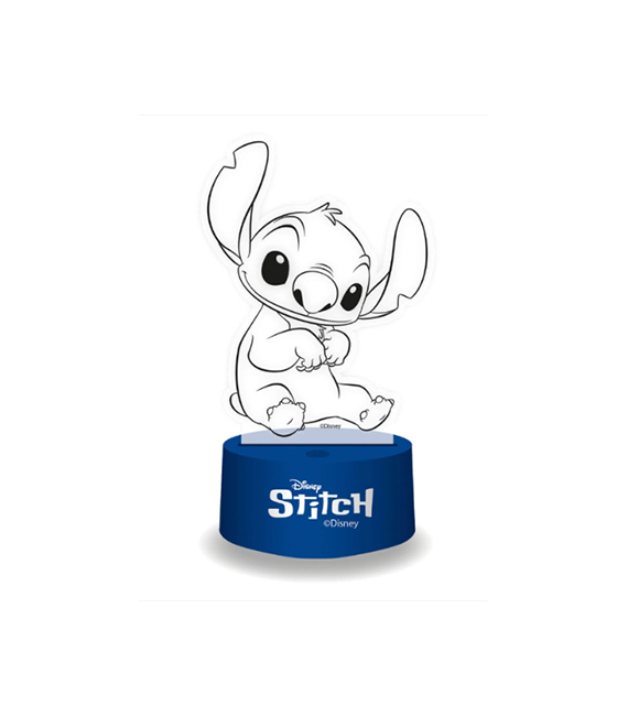 DISNEY lampe 3D RGB avec télécommande STITCH