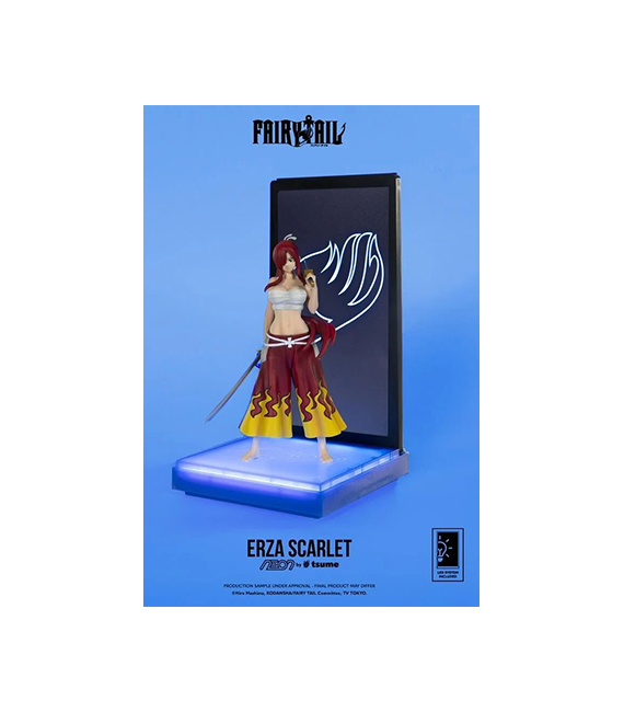FAIRY TAIL figurine Neon ERZA SCARLET 25cm – Image 3