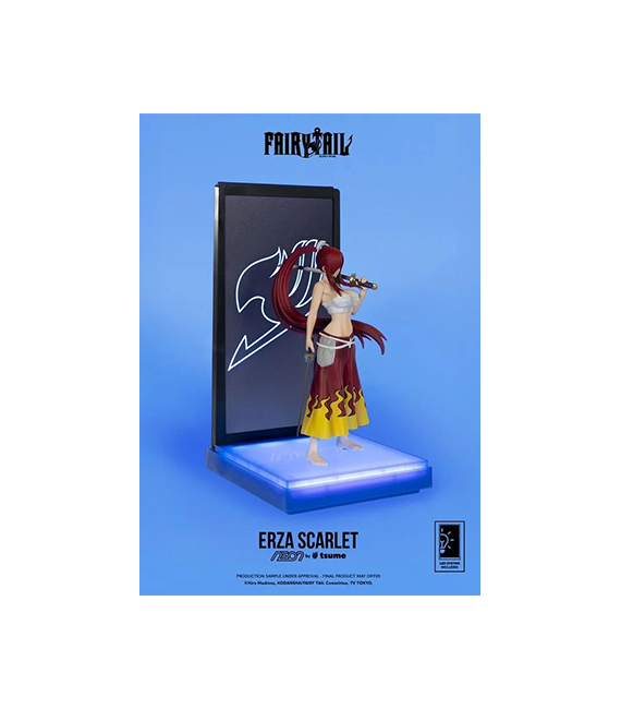 FAIRY TAIL figurine Neon ERZA SCARLET 25cm – Image 4