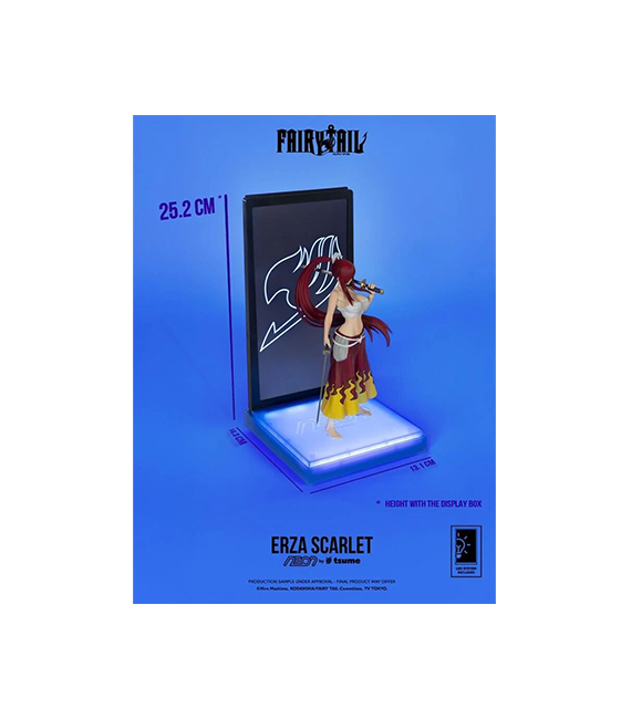 FAIRY TAIL figurine Neon ERZA SCARLET 25cm – Image 5