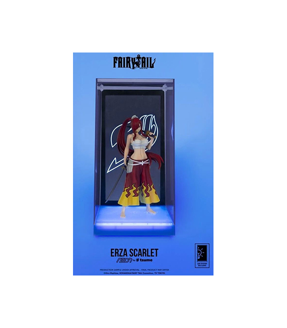 FAIRY TAIL figurine Neon ERZA SCARLET 25cm
