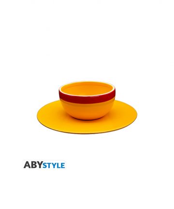ONE PIECE set bol et soucoupe CHAPEAU DE PAILLE
