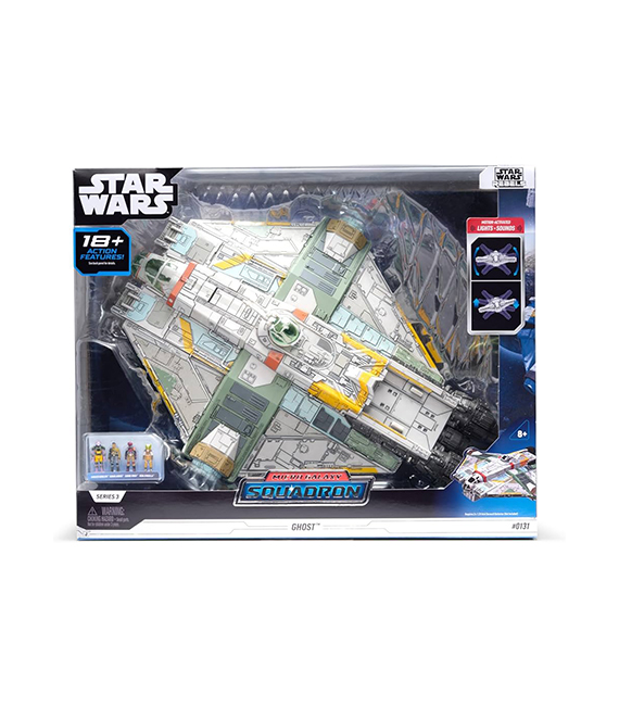STAR WARS Rebels micro galaxy squadron véhicule GHOST