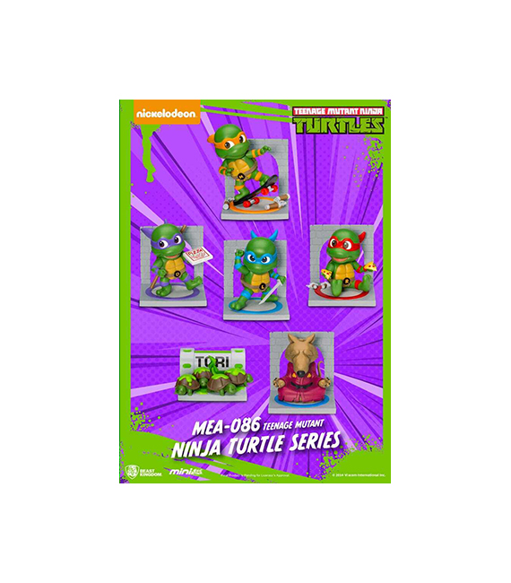 TEENAGE MUTANT NINJA TURTLES blind box mini egg attack
