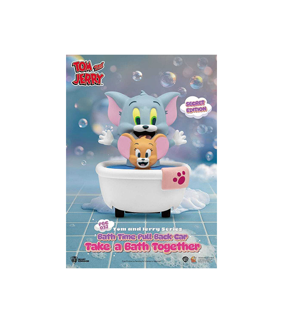 TOM & JERRY blind box BATH TIME Pull Back Car – Image 3