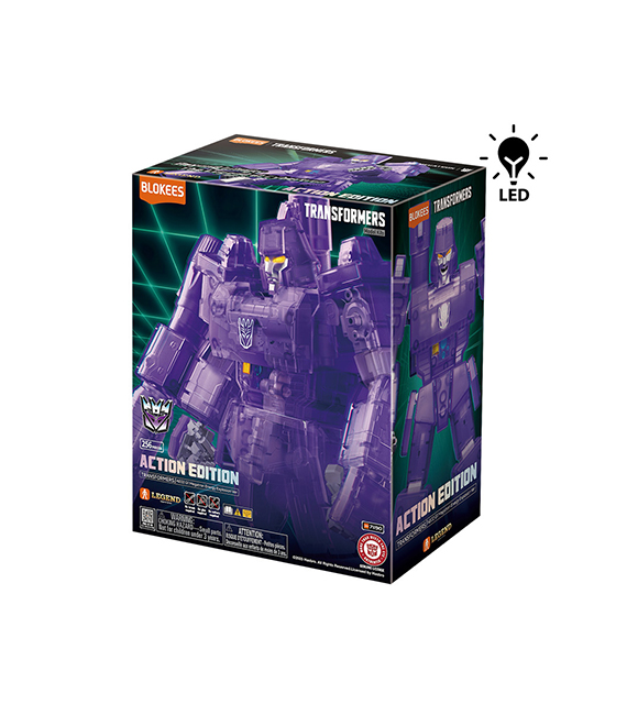 TRANSFORMERS Action Edition Blokees MEGATRON G1 energy explosion – Image 3