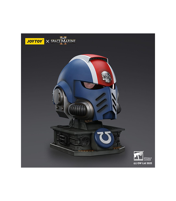 WARHAMMER 40,000 réplique casque CAPTAIN MkX Ultramarines 44 cm – Image 3